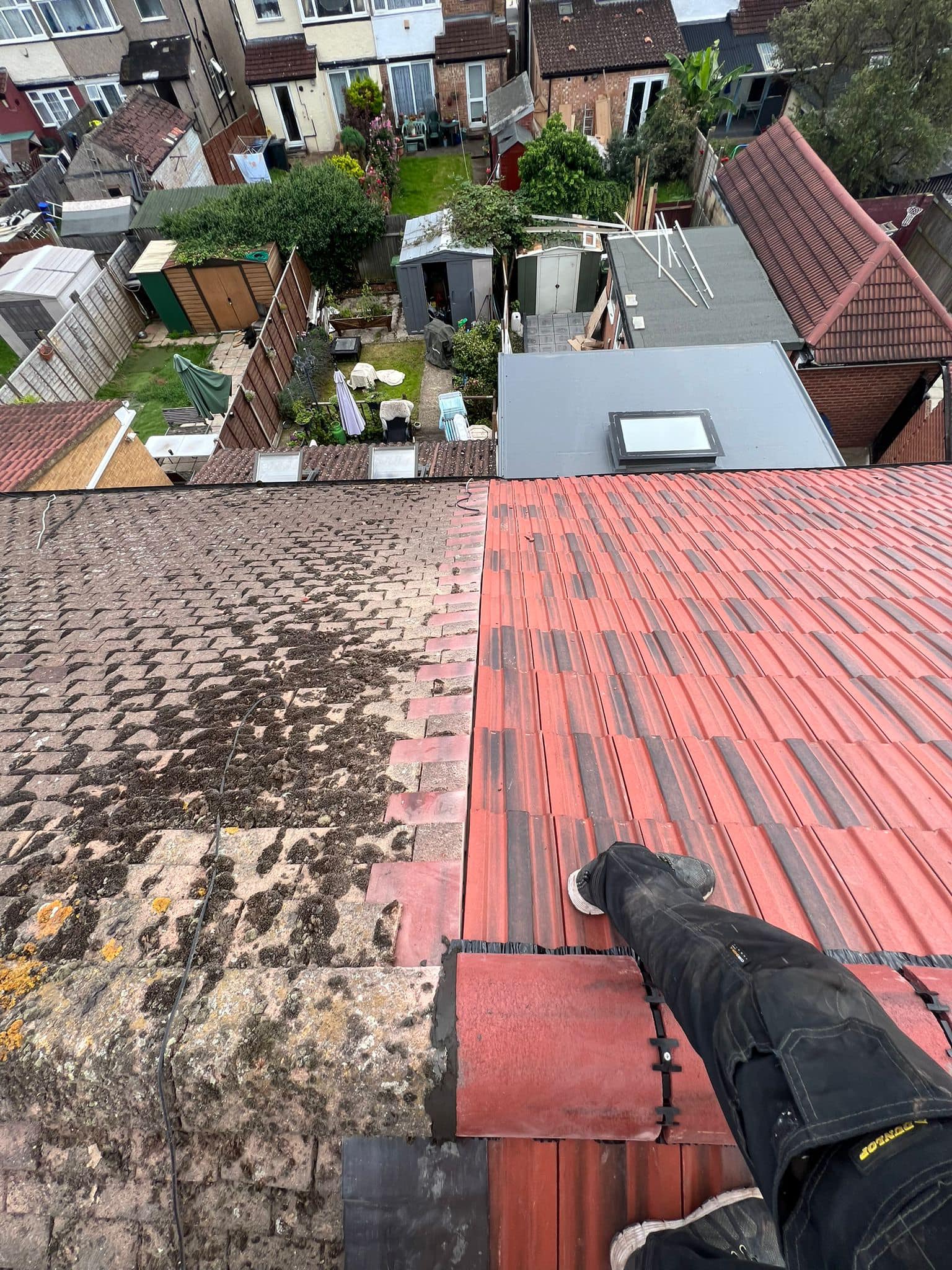EPDM rubber roof in Stratford