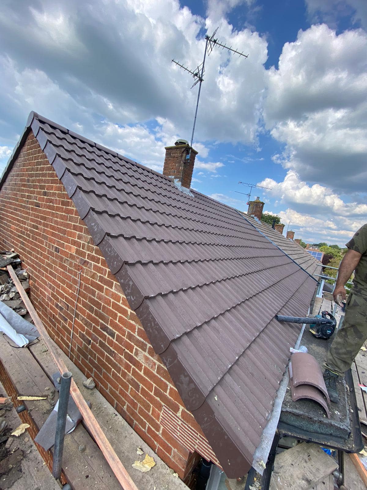 Flat roof replacement in Croydon