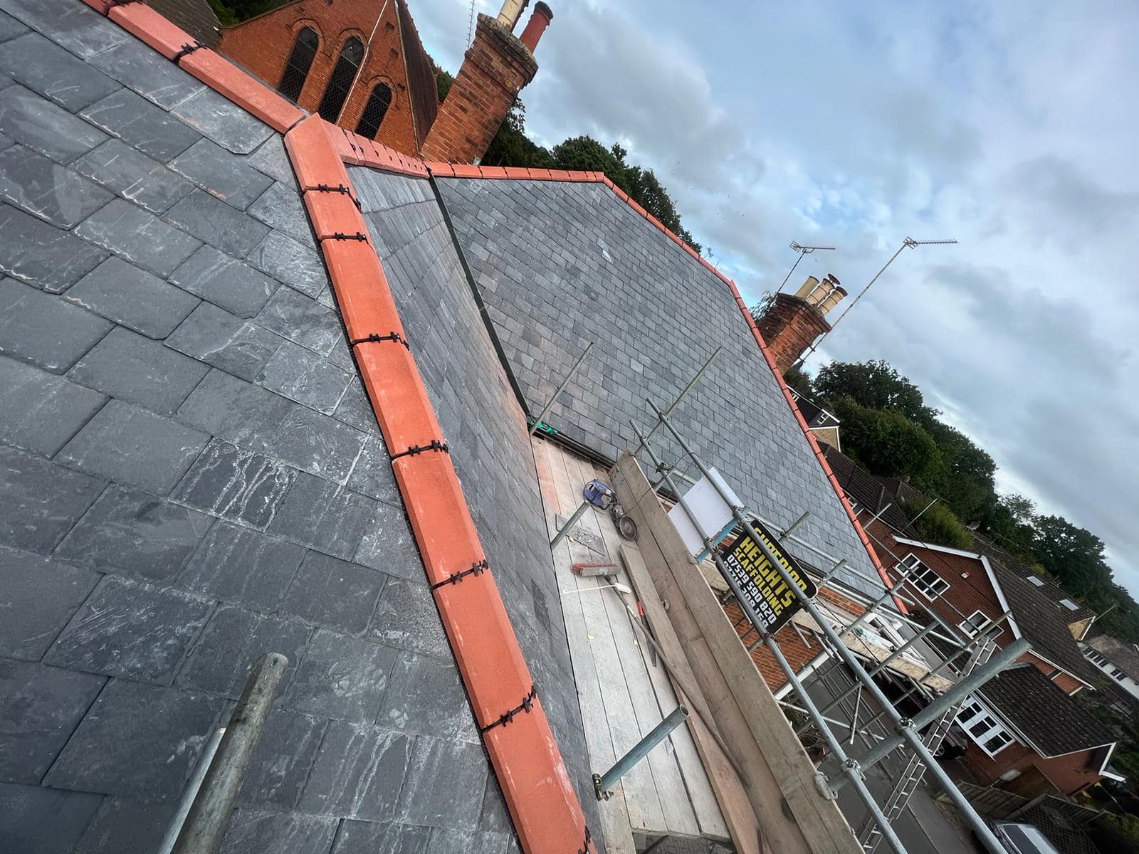 GRP fibreglass roof in Peckham