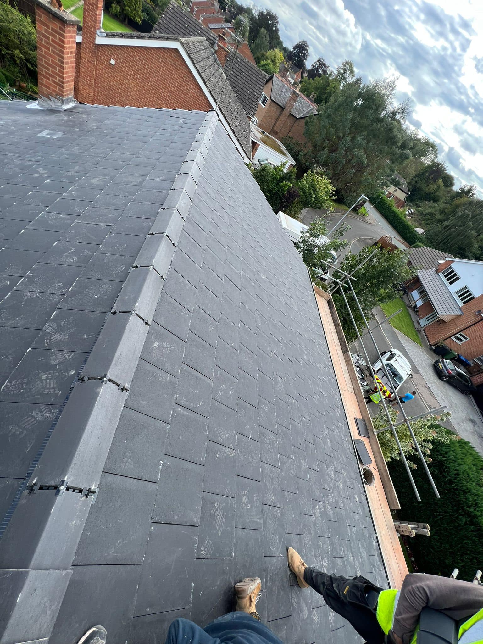 EPDM rubber roof in Stratford