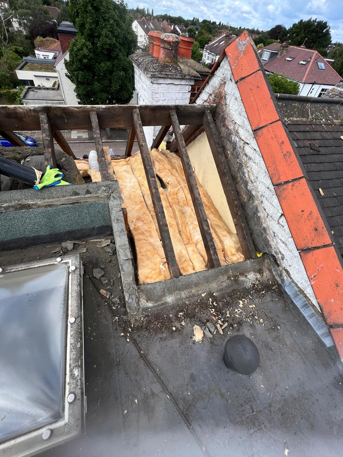 Flat roof coating in Brixton