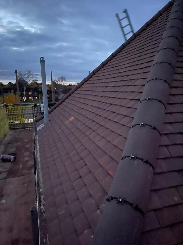 GRP fibreglass roof in Peckham