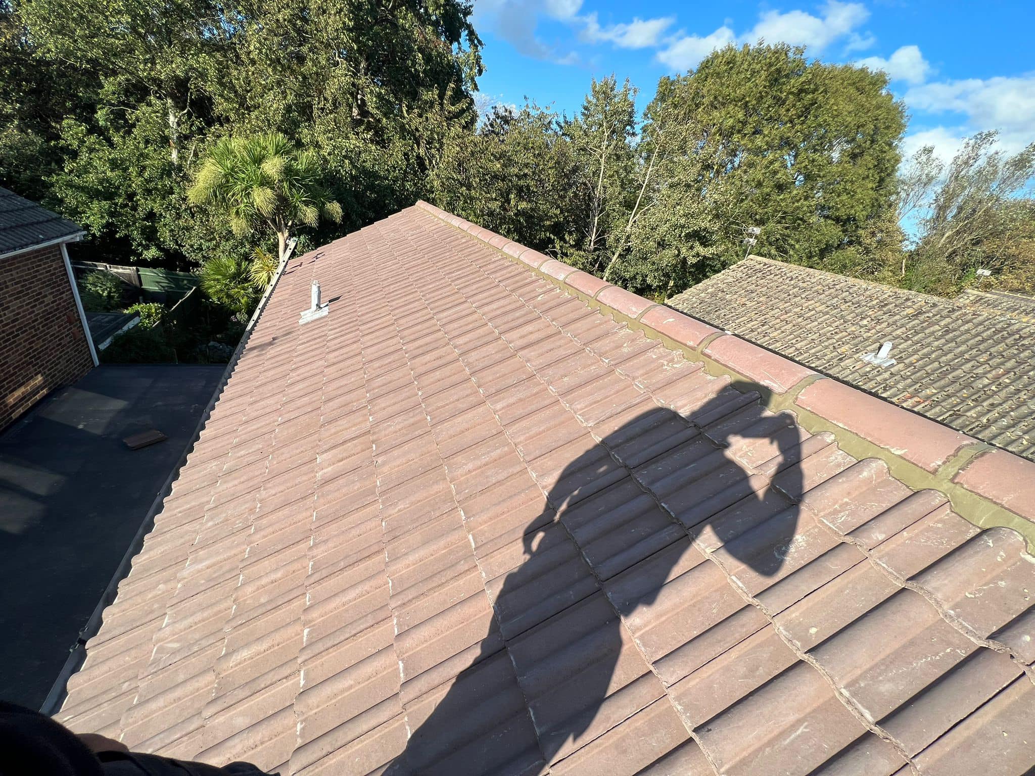 GRP fibreglass roof in Peckham
