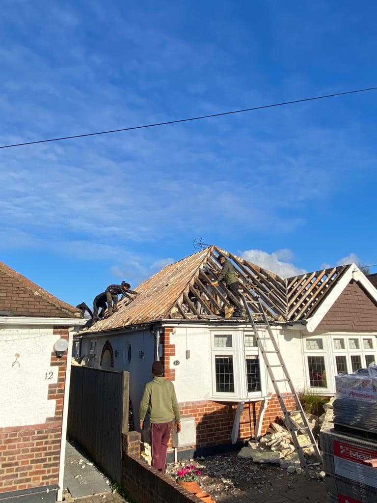 Moss removal in Wimbledon
