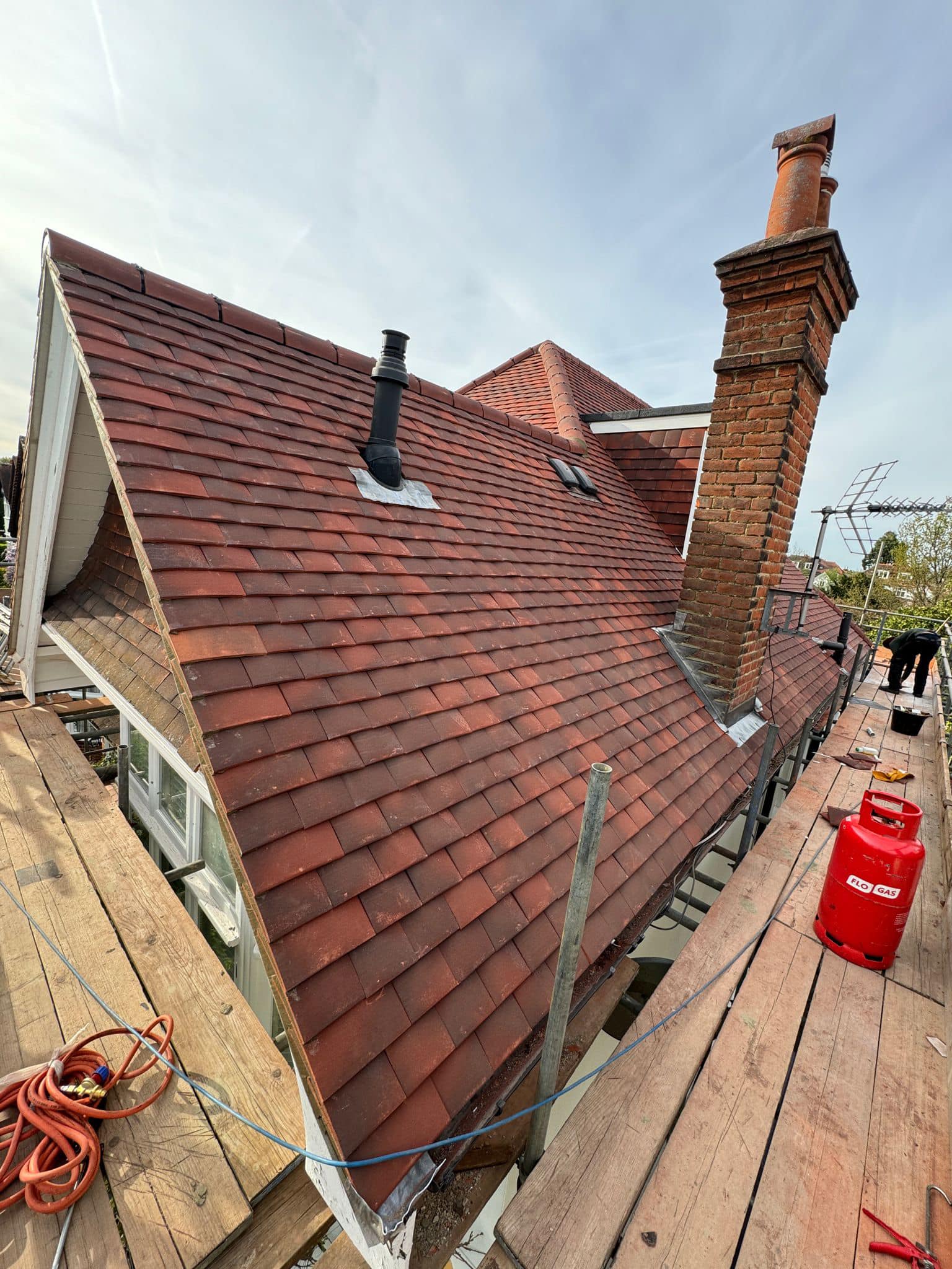 Flat roof replacement in Croydon
