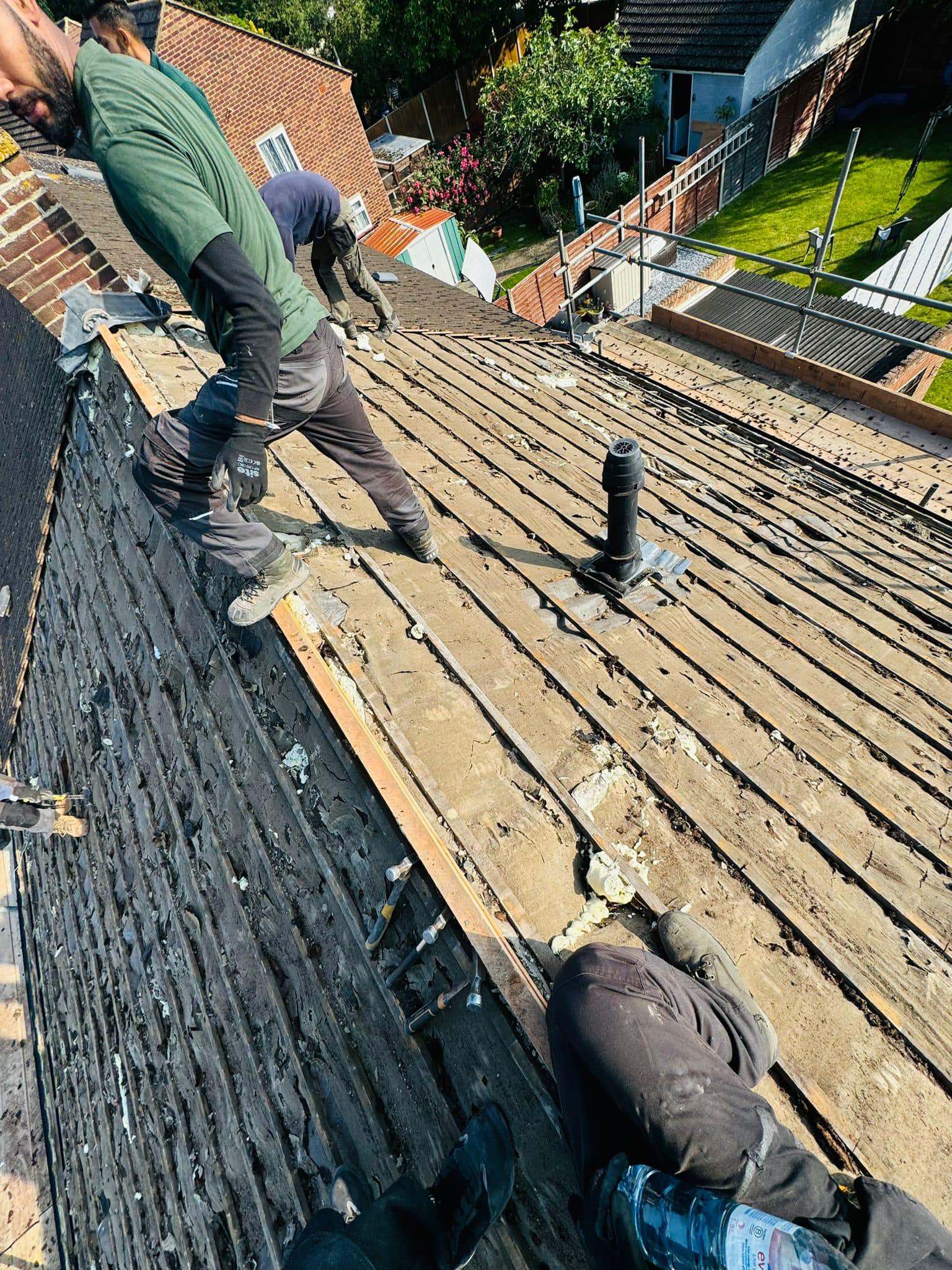 Flat roof replacement in Croydon