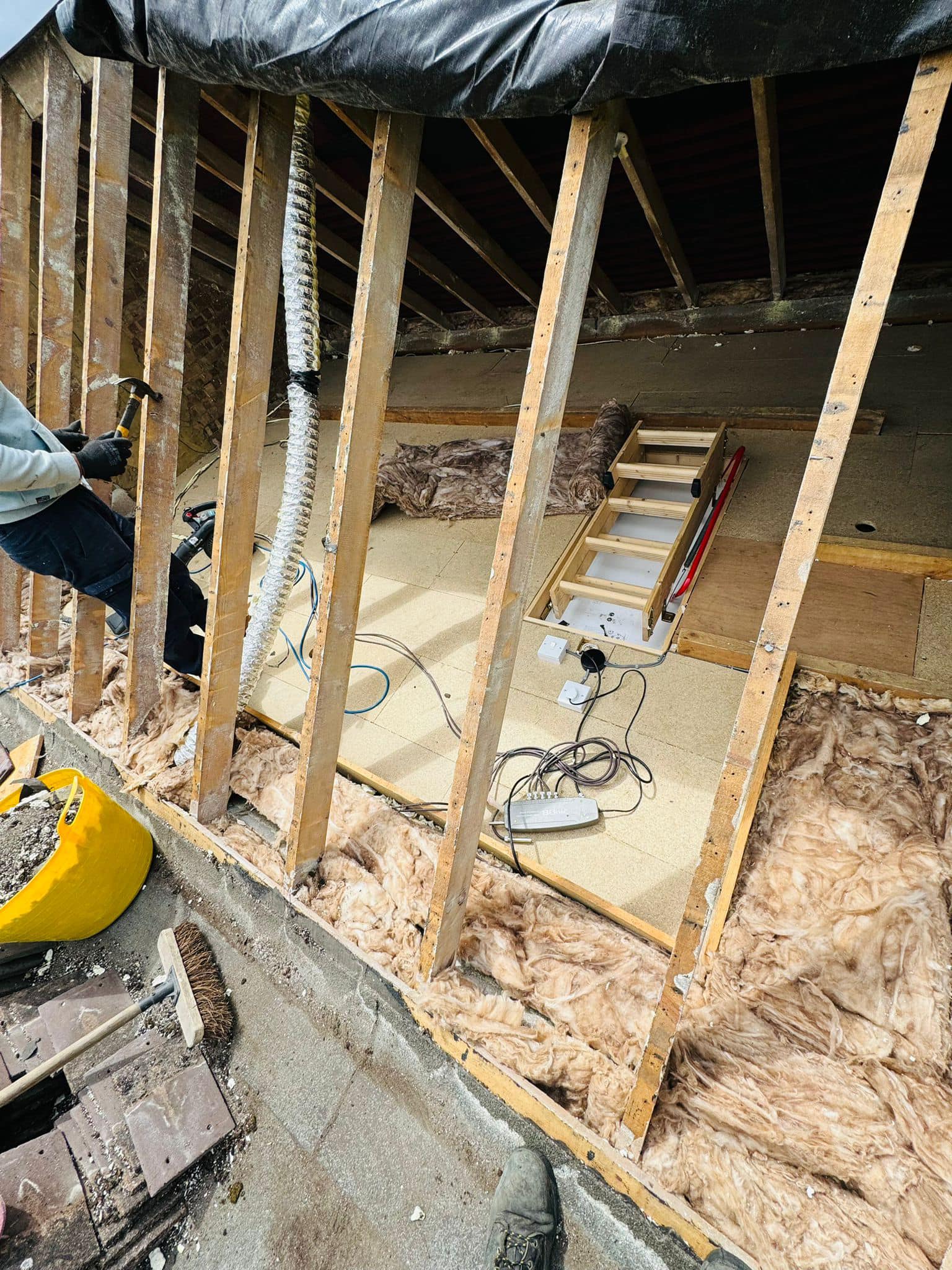 Storm damage repair in Battersea