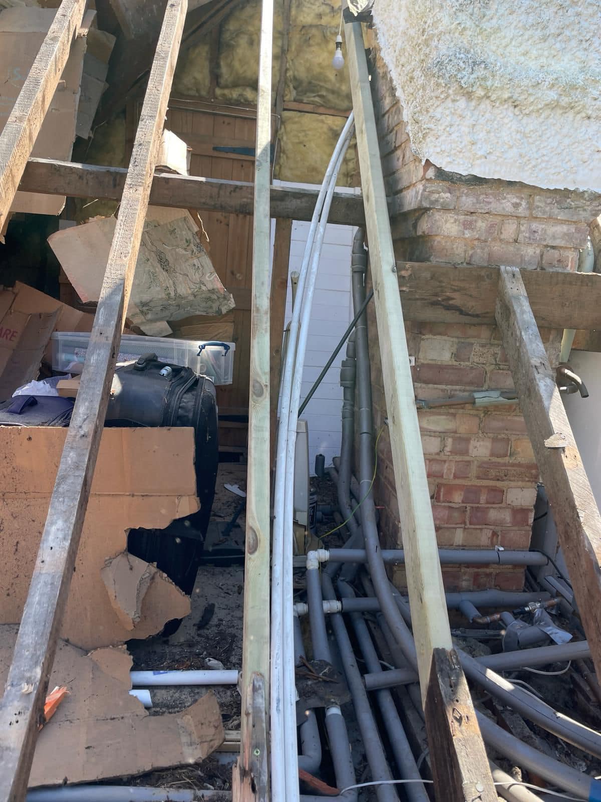 Storm damage repair in Battersea