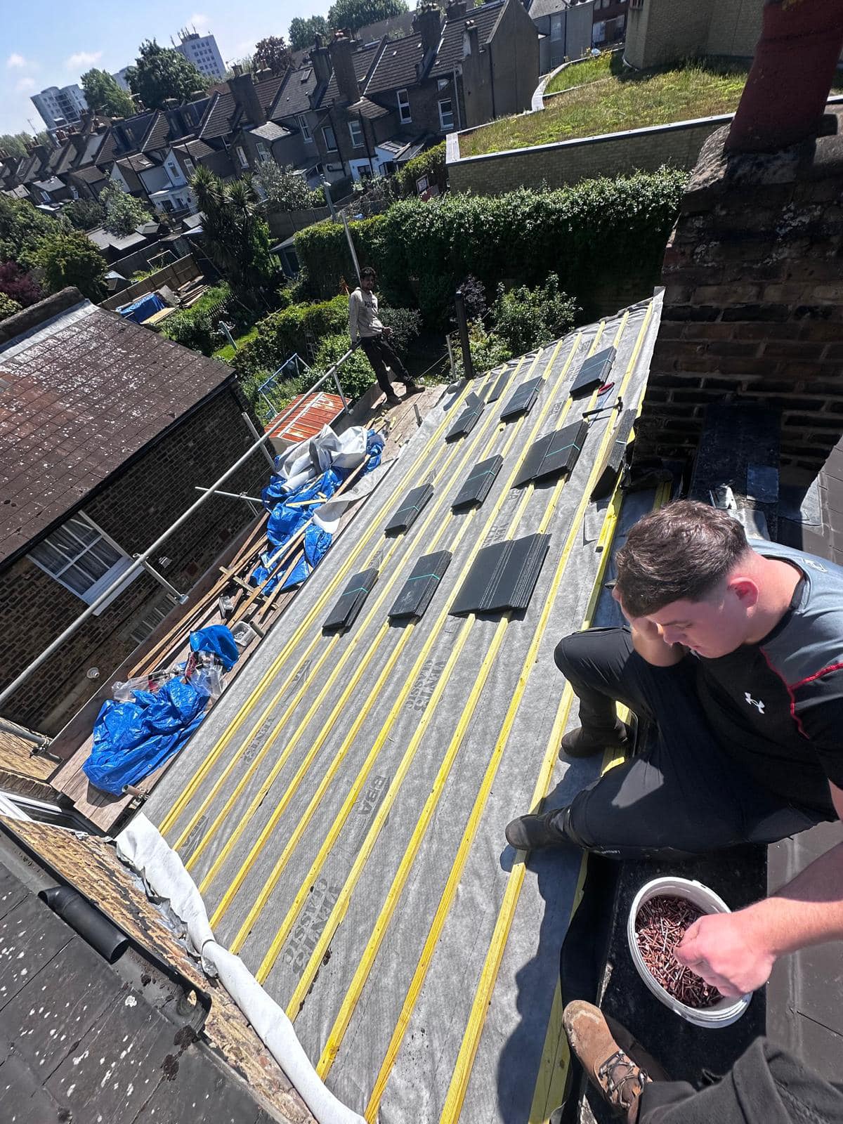Gutter installation in Chelsea