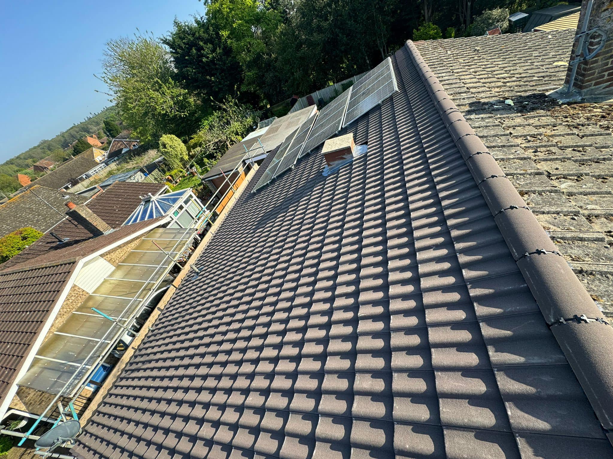 Roof repair completed in Bermondsey, South London
