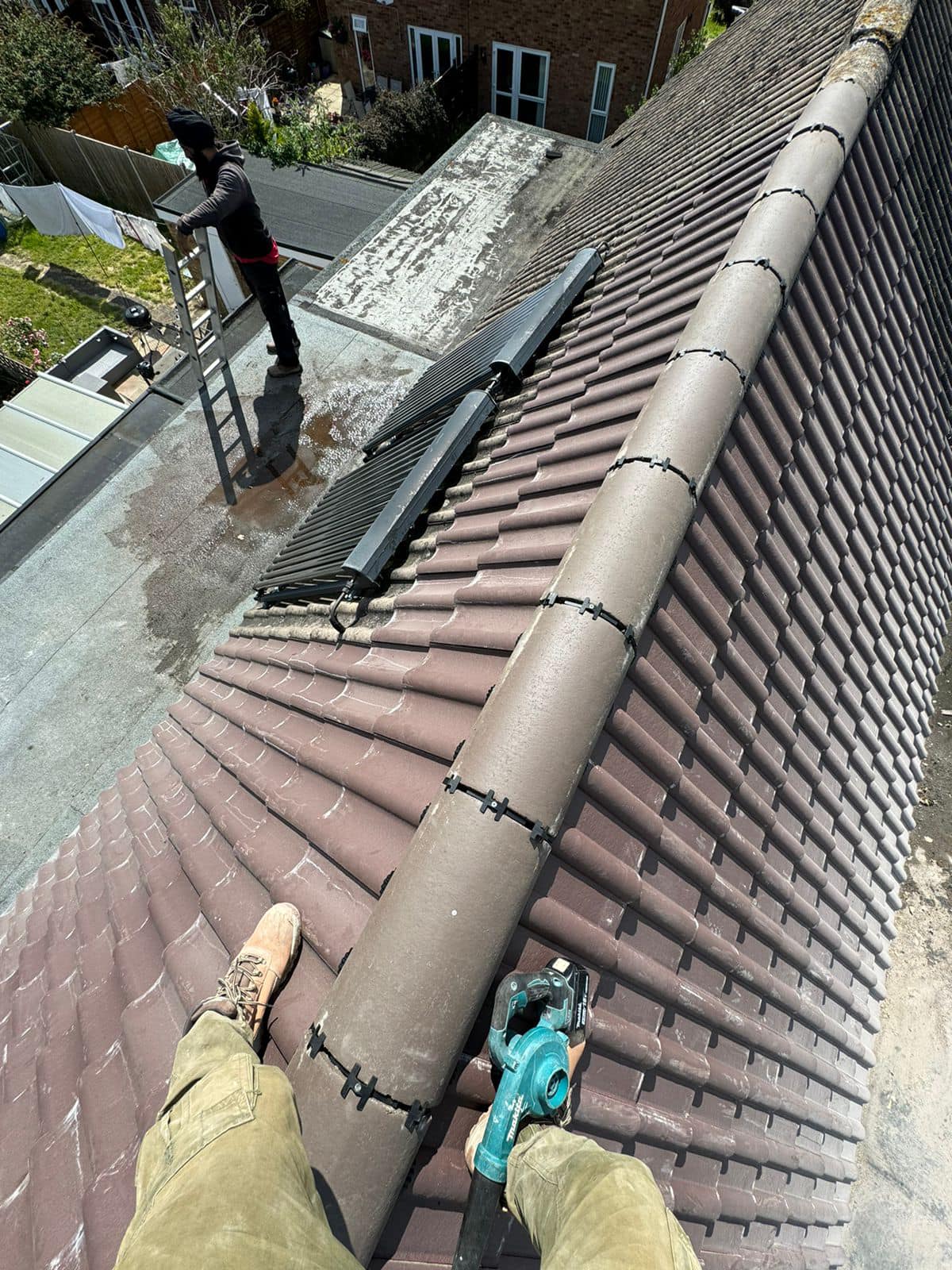 Flat roof replacement in Croydon