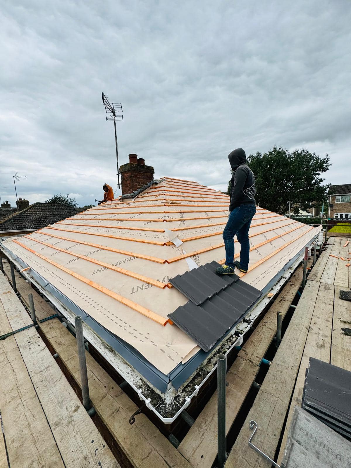 Tile replacement in Wembley