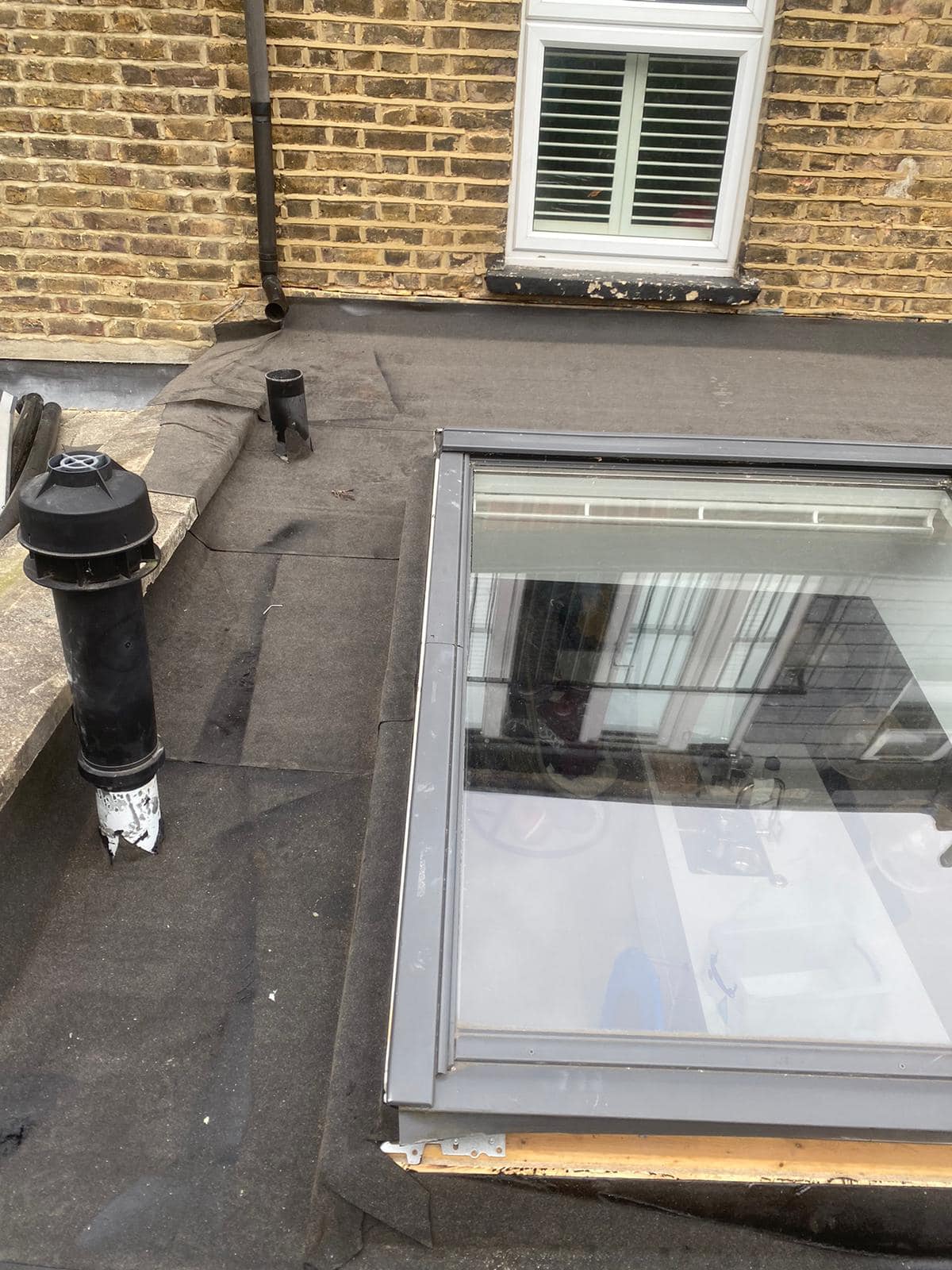 Lead flashing in Westminster