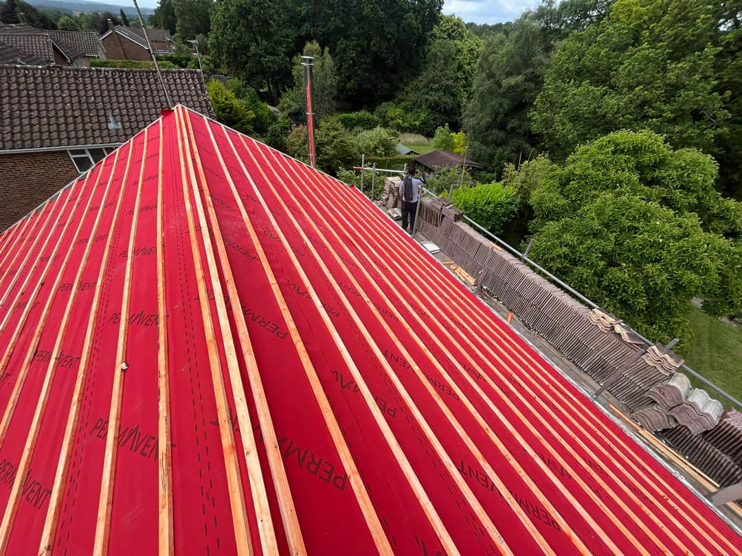 Storm damage repair in Battersea