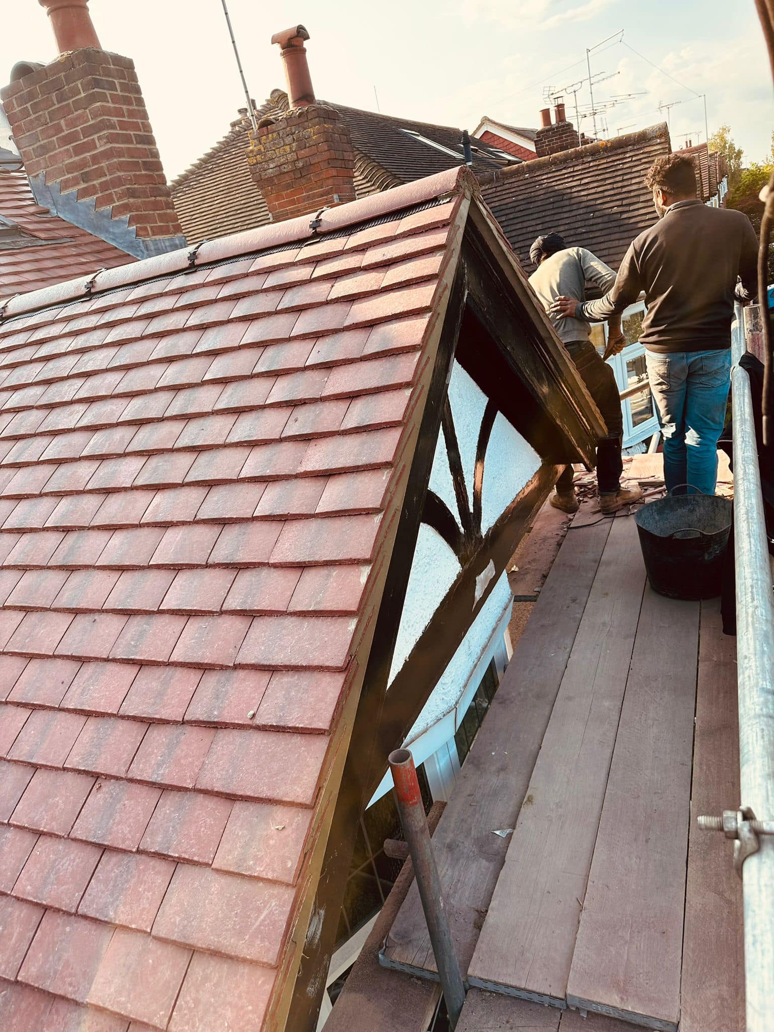 Moss removal in Wimbledon