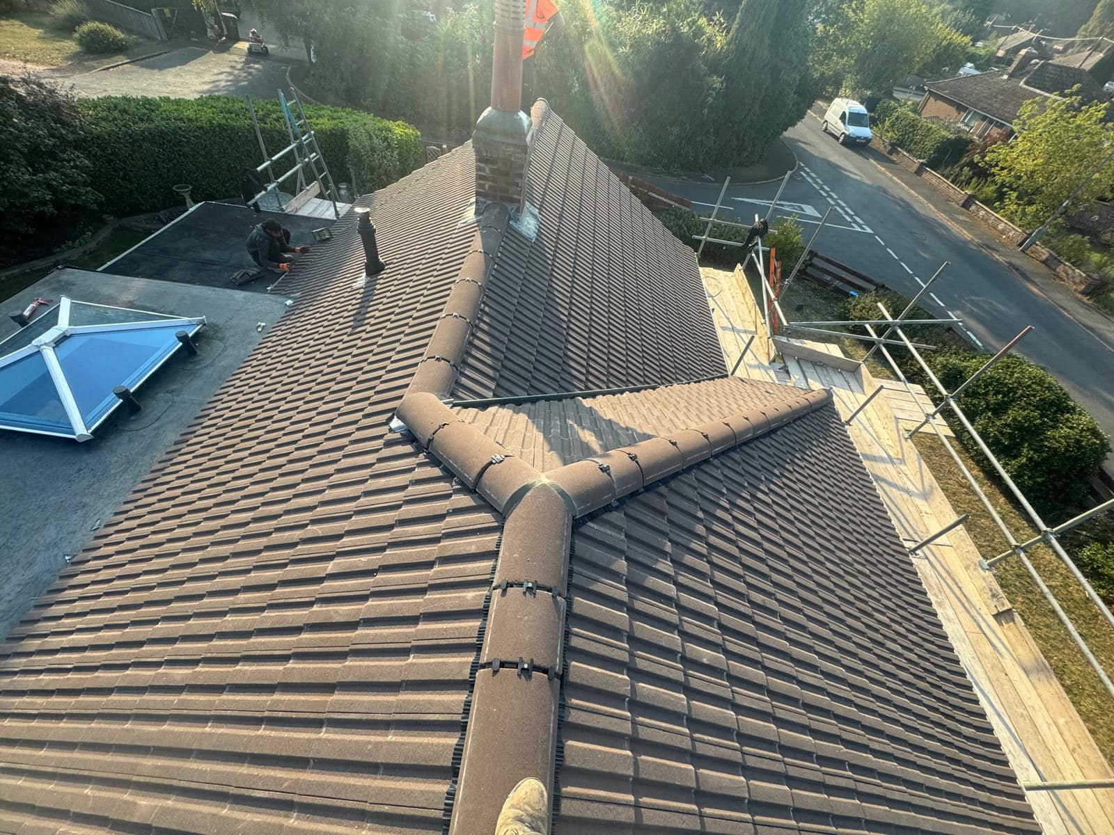 Roof survey in Kensington