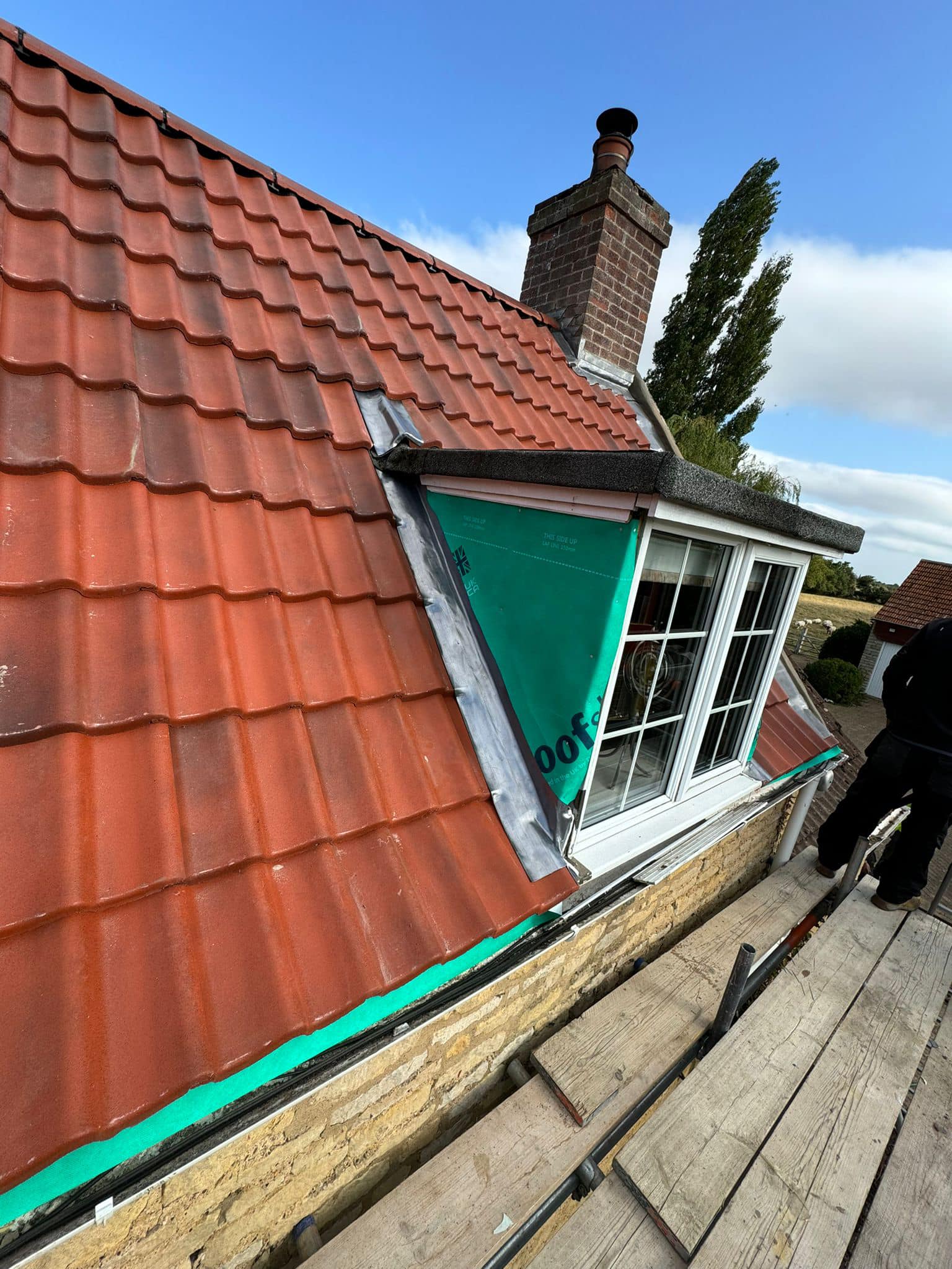 Flat roof replacement in Croydon