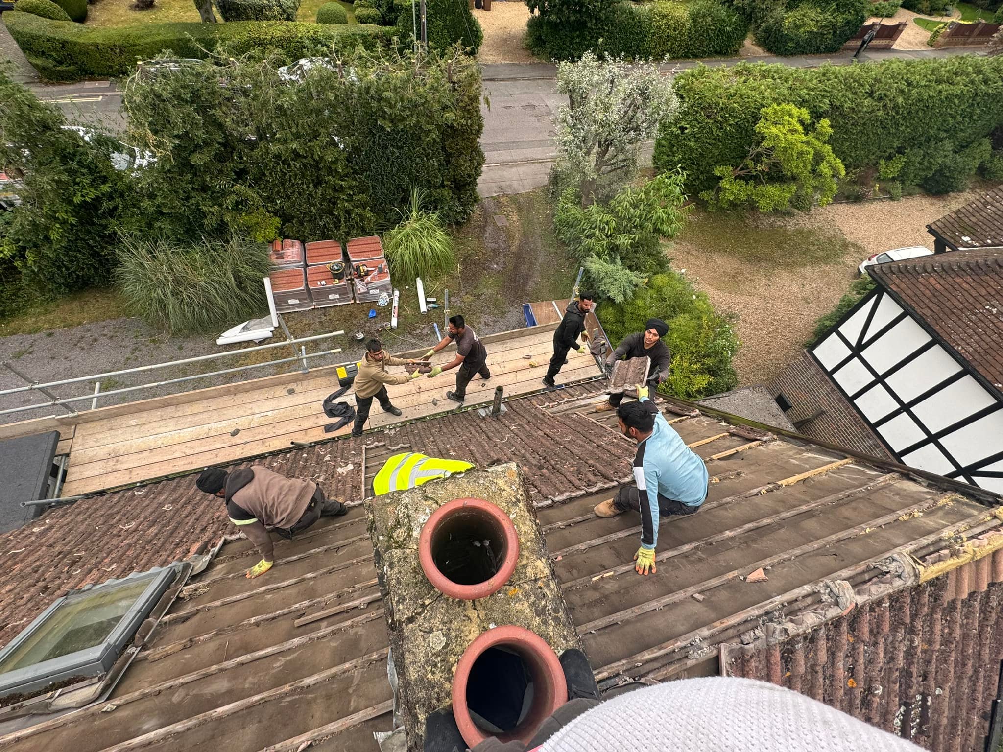 Roof survey in Kensington
