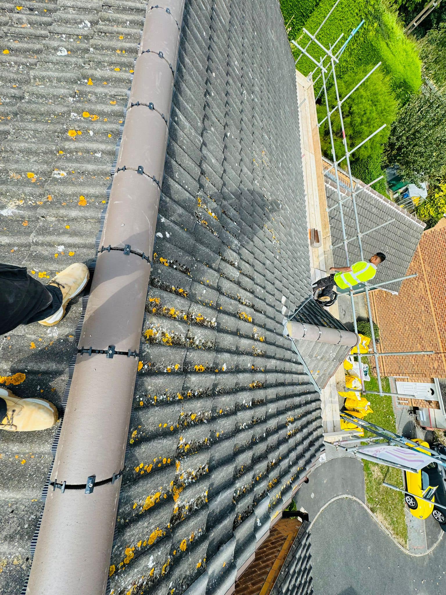 Storm damage repair in Battersea