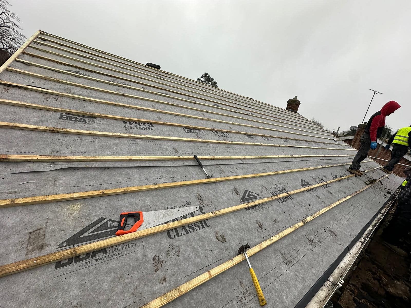 Roof waterproofing in Clapham