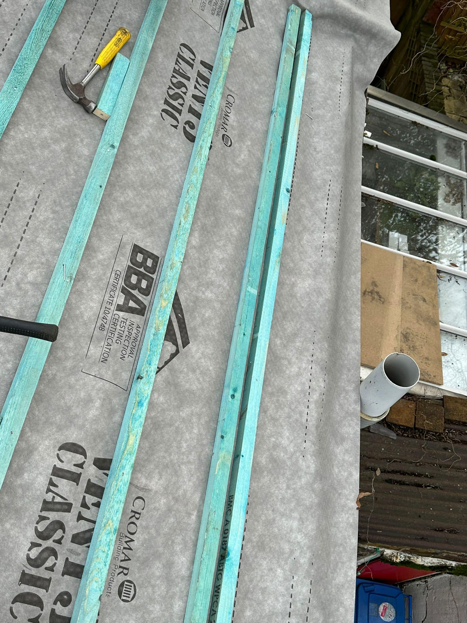 Flat roof replacement in Croydon