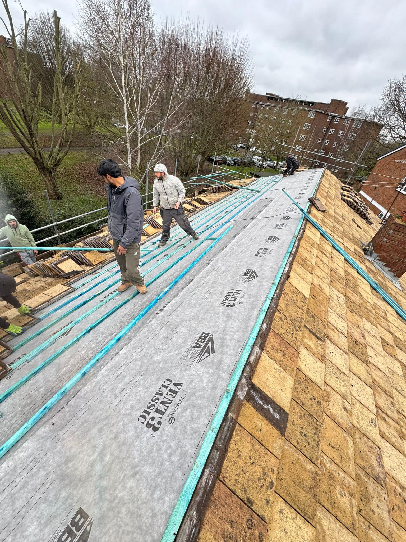 EPDM rubber roof in Stratford