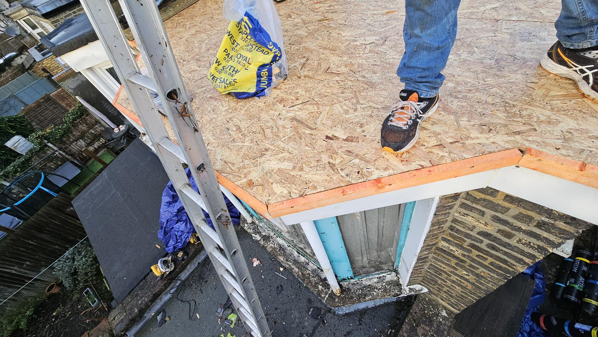 Slate roof restoration in Greenwich