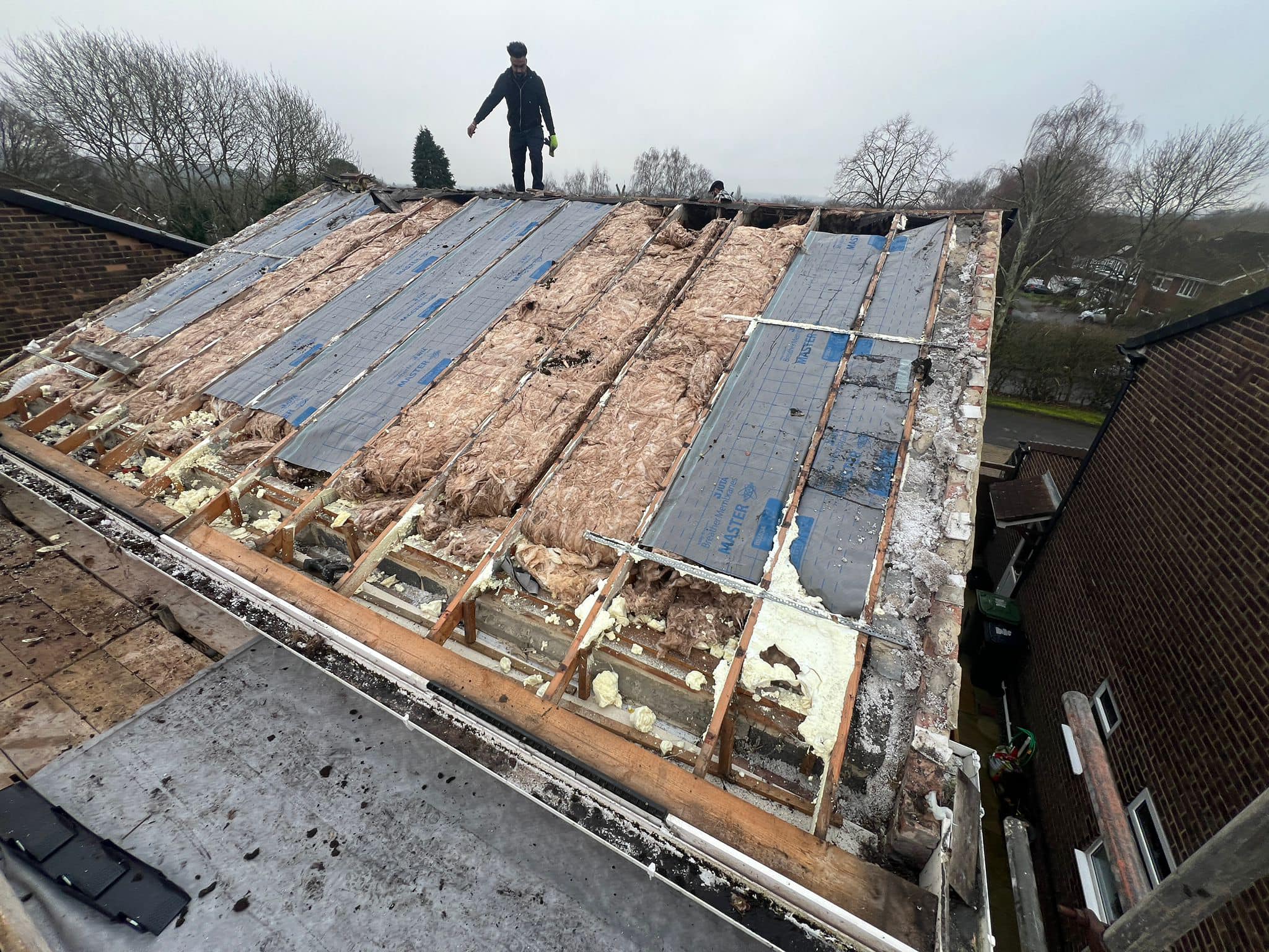Roof survey in Kensington