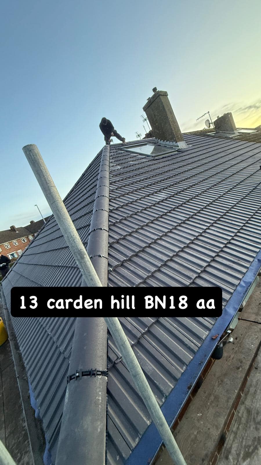 Flat roof replacement in Croydon