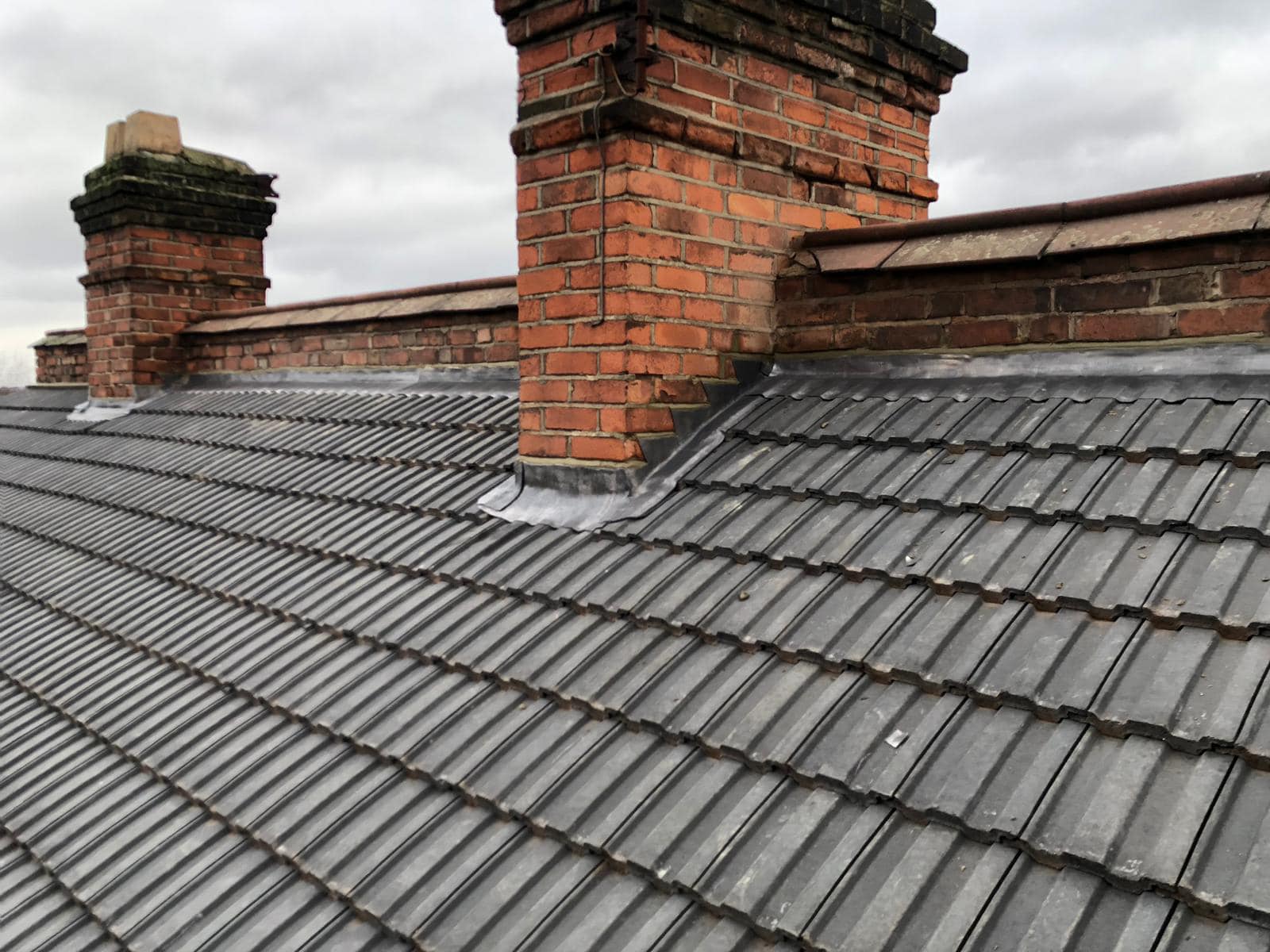 Lead flashing in Westminster