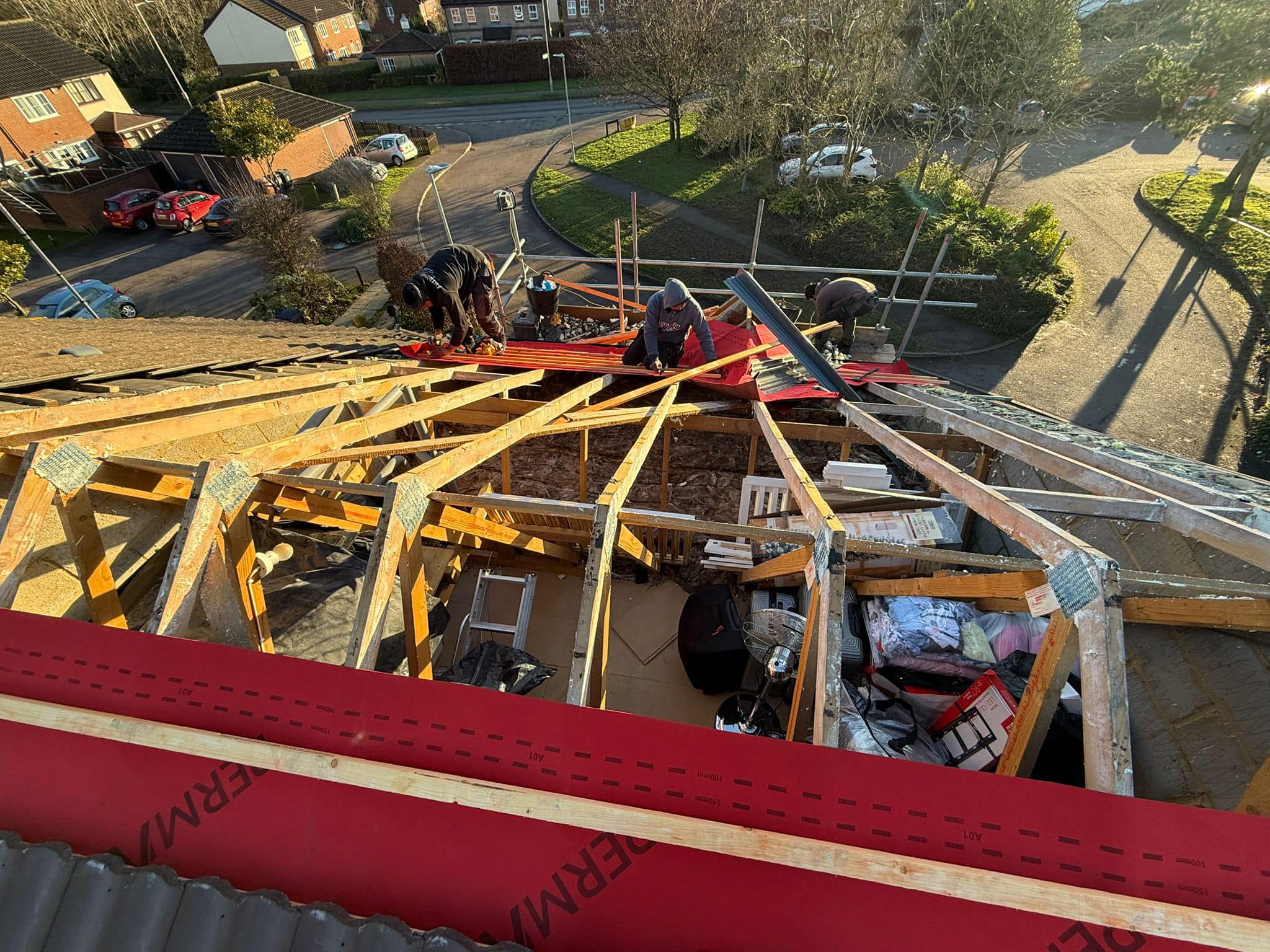 Slate roof restoration in Greenwich