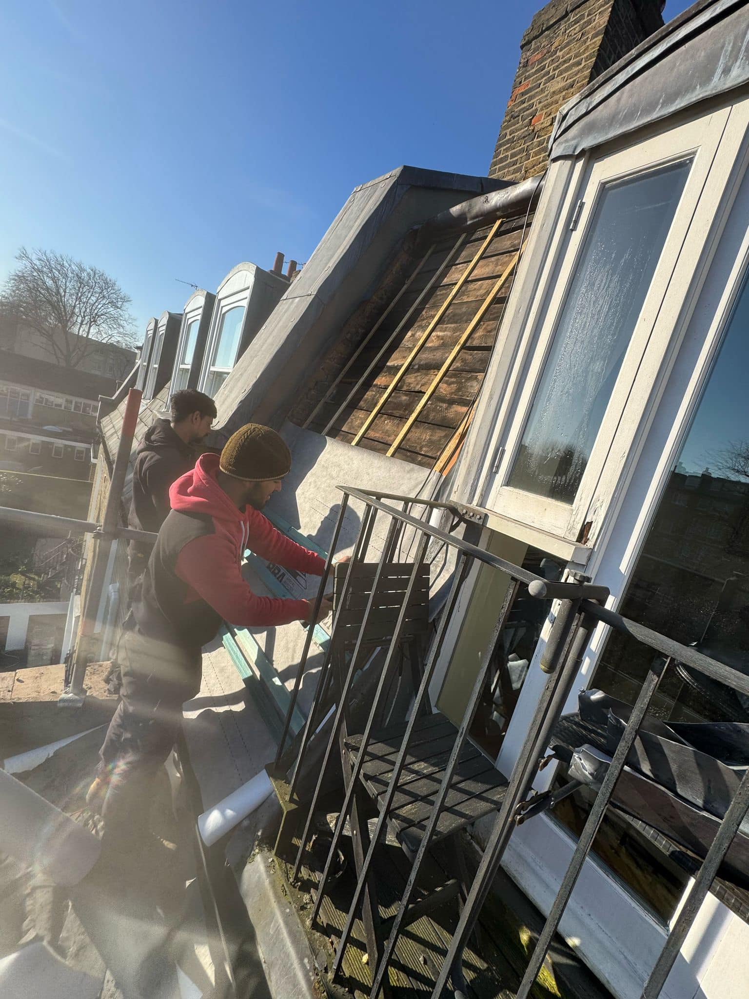 Flat roof coating in Brixton