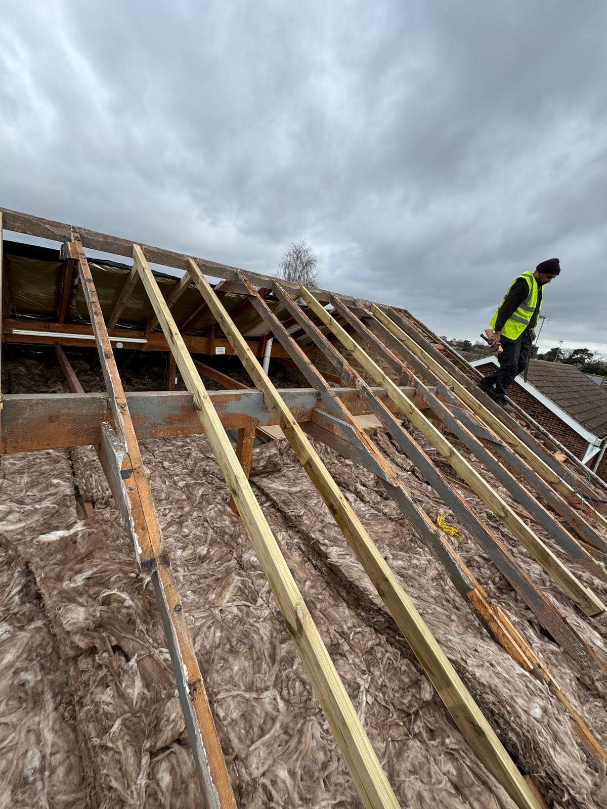Slate roof restoration in Greenwich