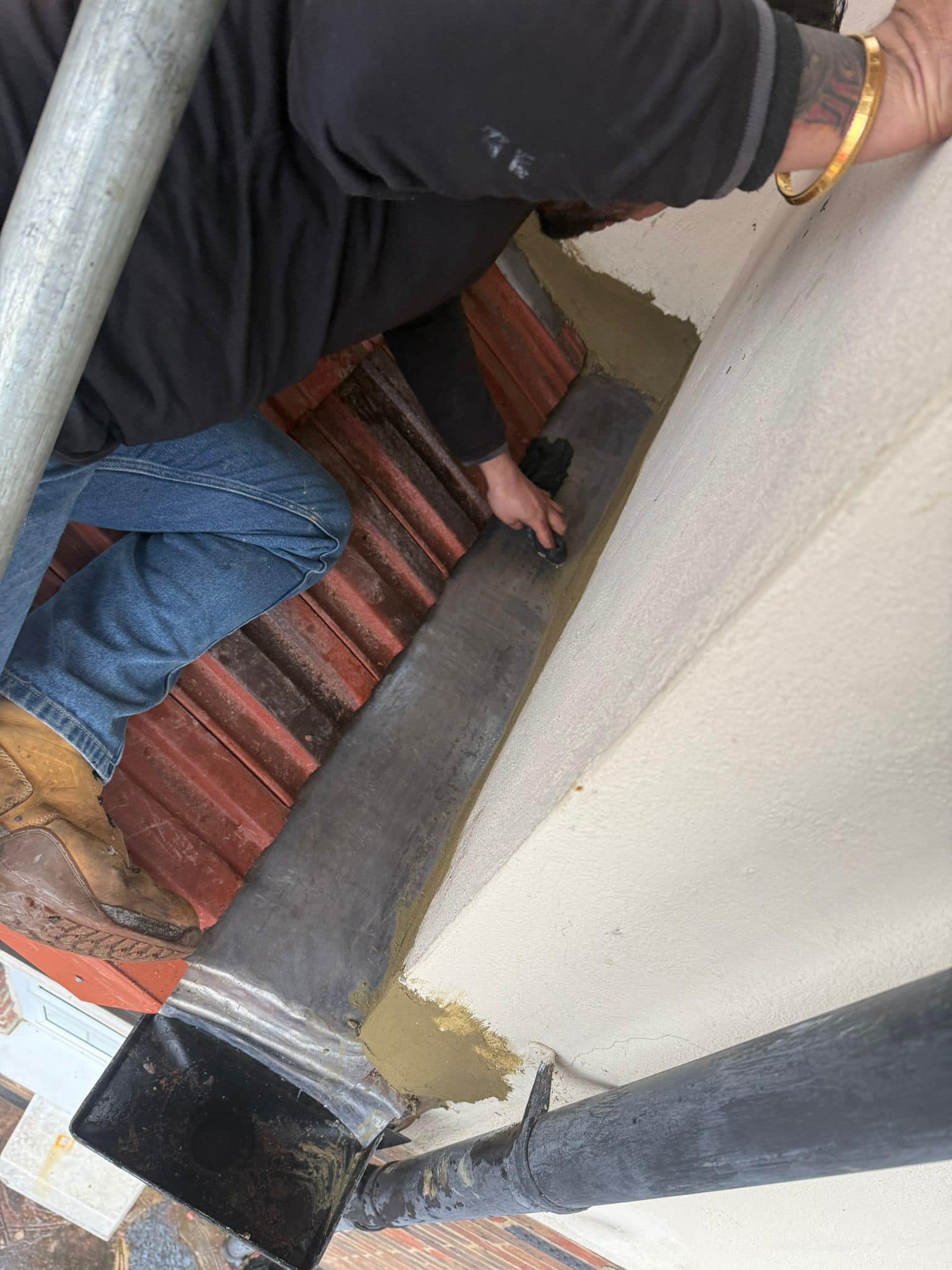 Moss removal in Wimbledon