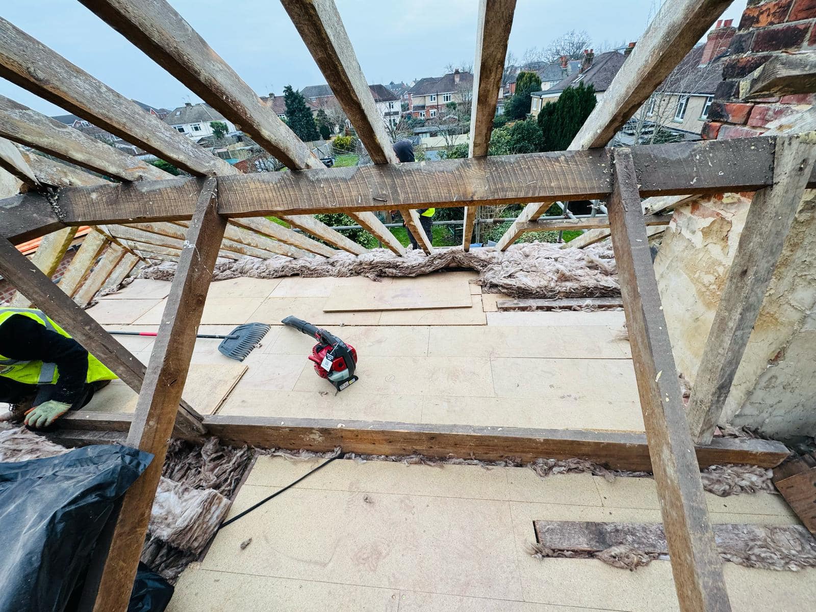 Flat roof replacement in Croydon