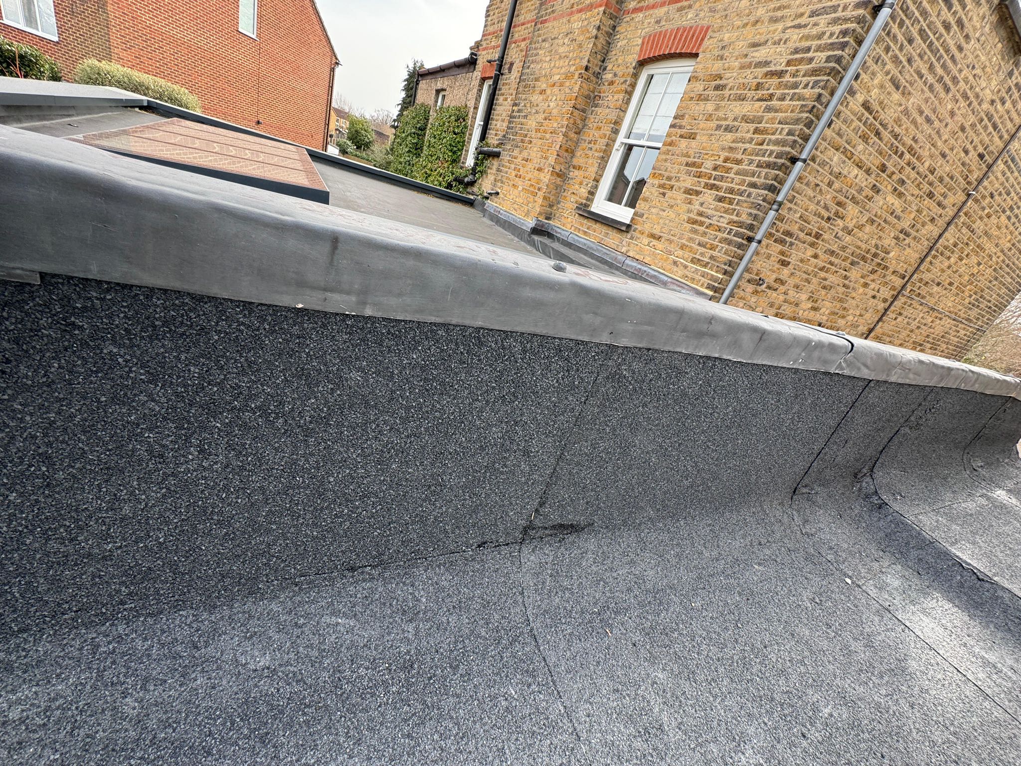Flat roof replacement in Croydon