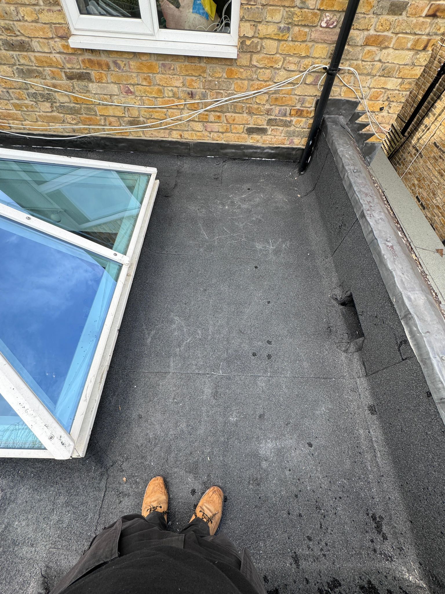 Storm damage repair in Battersea