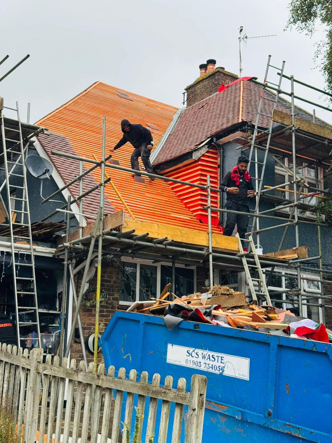 EPDM rubber roof in Stratford