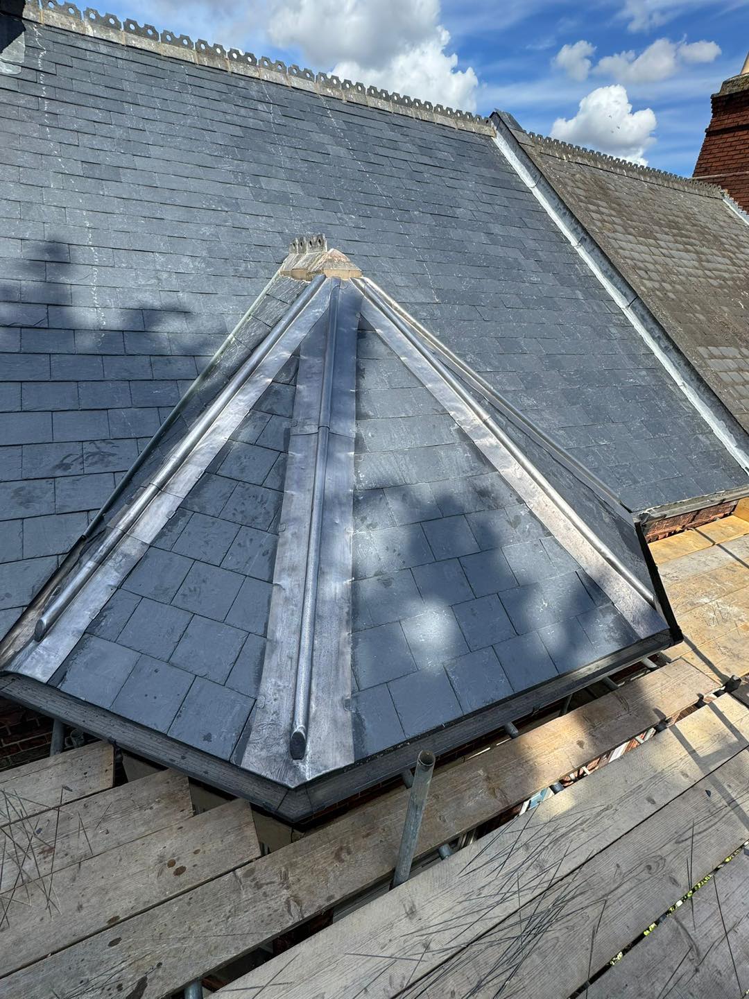 GRP fibreglass roof in Peckham