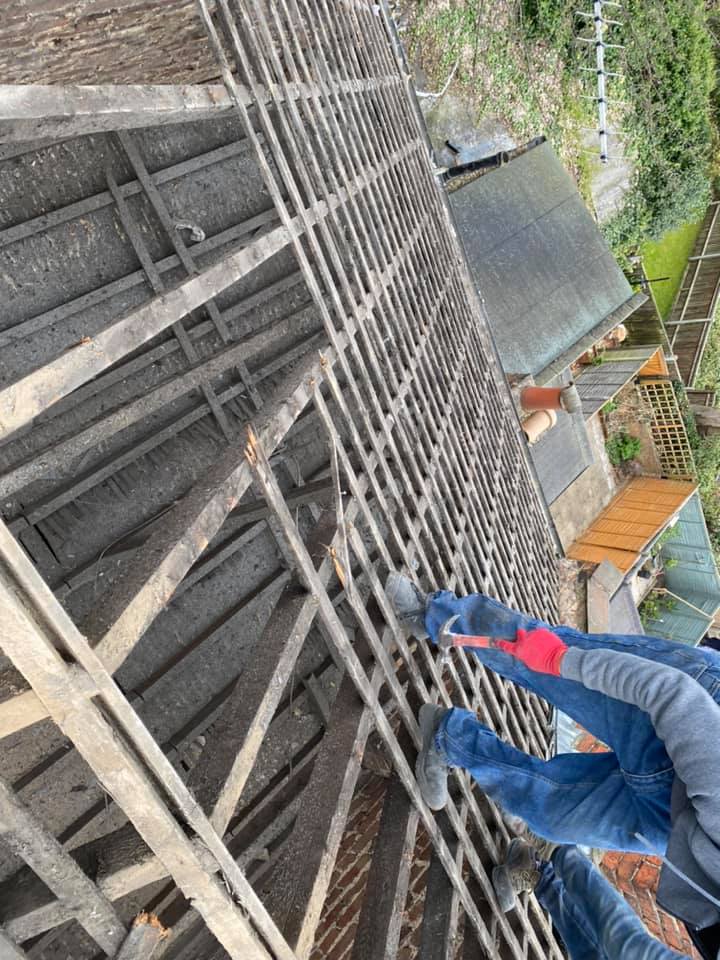 GRP fibreglass roof in Peckham