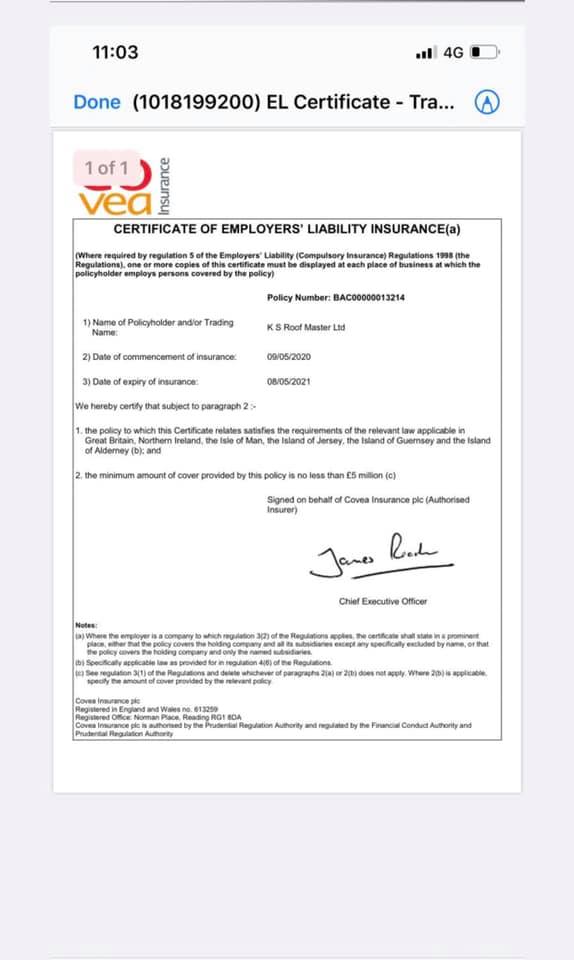 Velux window installation in Hampstead