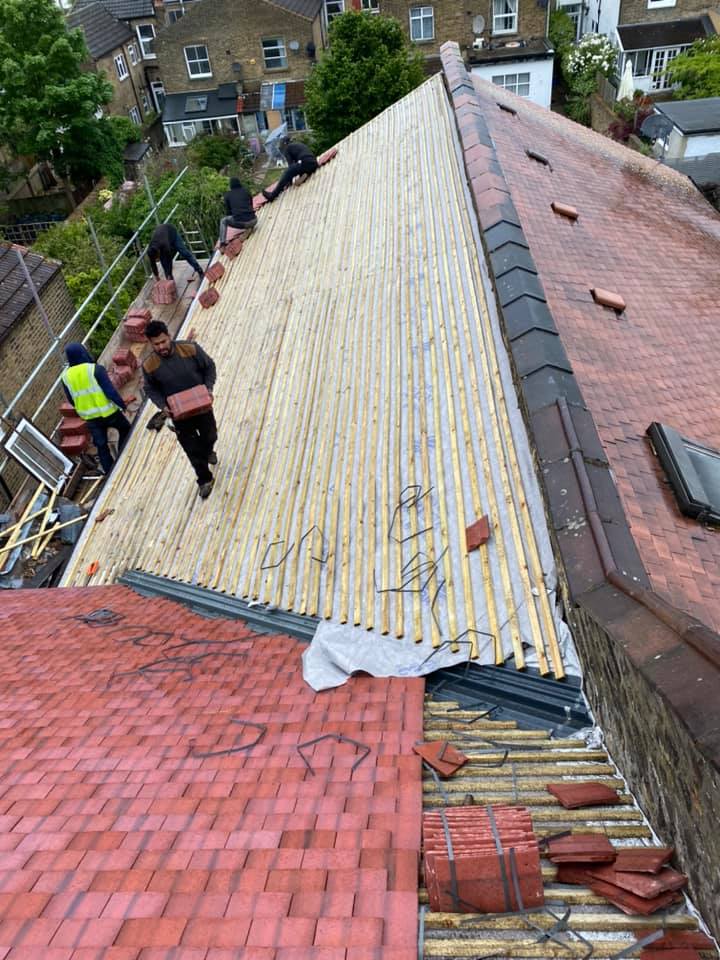 Flat roof replacement in Croydon