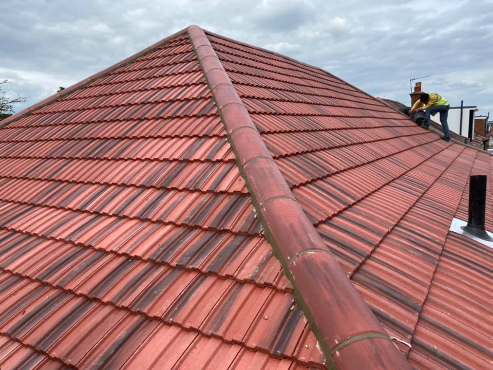 GRP fibreglass roof in Peckham