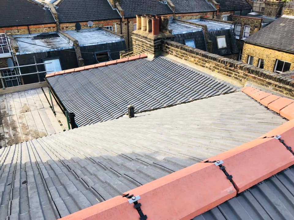 Lead flashing in Westminster
