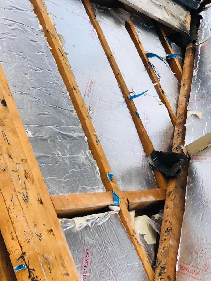 Slate roof restoration in Greenwich