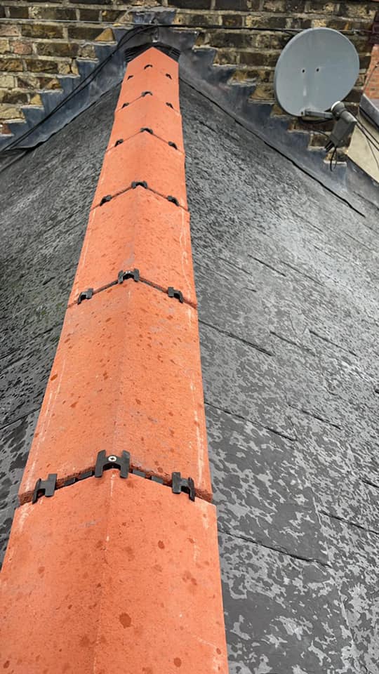 Slate roof restoration in Greenwich