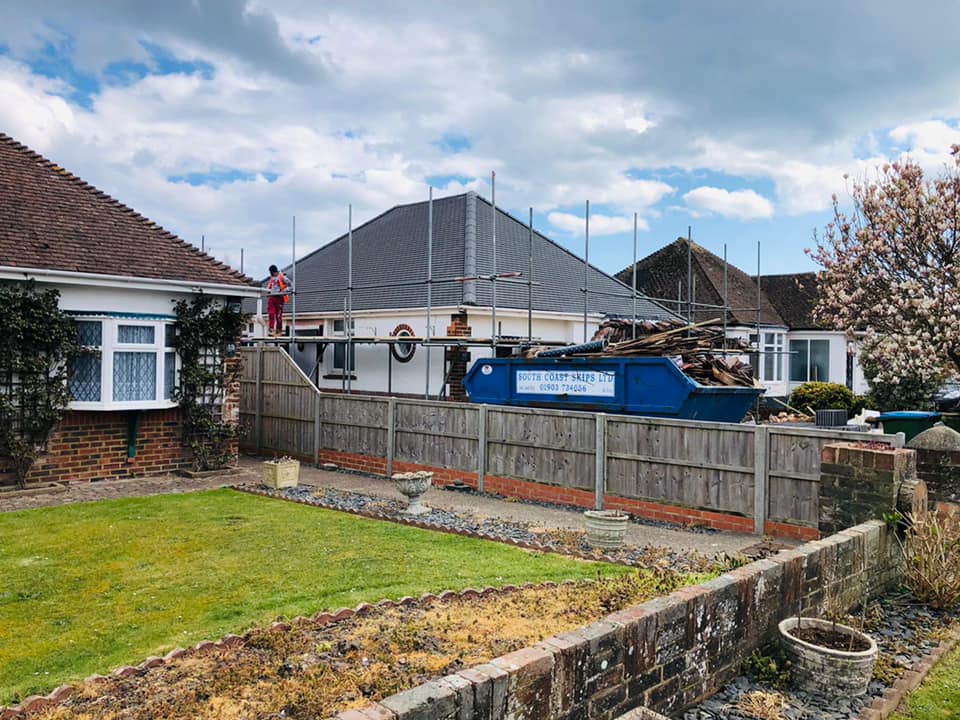 Storm damage repair in Battersea