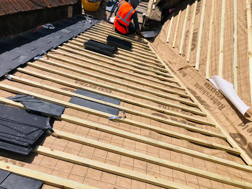 Flat roof coating in Brixton