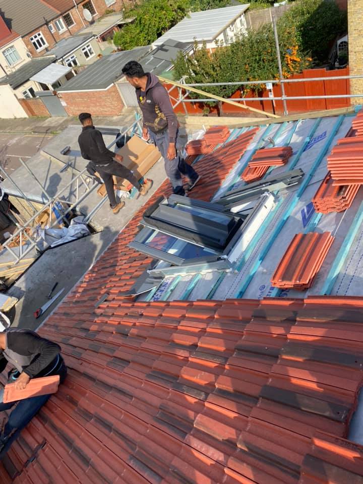 Storm damage repair in Battersea