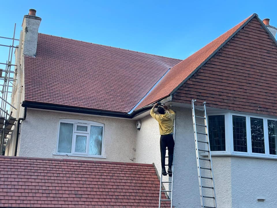 GRP fibreglass roof in Peckham